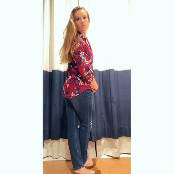 FORTUNE + IVY christelle Button Down Blouse - Picture 4 of 4